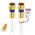 Coaxial Cable 3ft/6ft/10ft/15ft/25ft/50ft/60ft/75ft/100ft, RG6 Coax Cable by Unknown