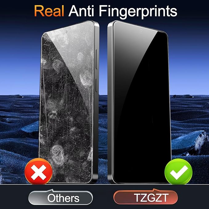 TZGZT 3 Pack Screen Protector for Samsung Galaxy S26 Ultra, 9H Tempered Glass - Image 6