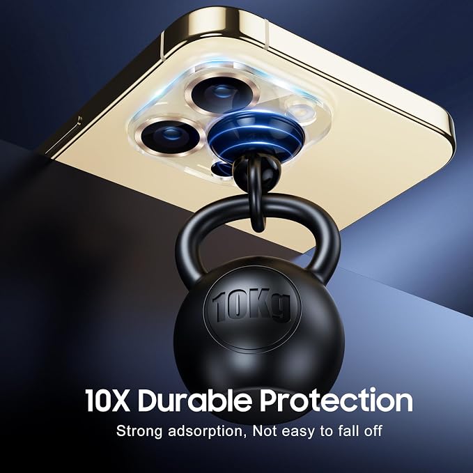 UniqueMe Compatible for 3 Pack iPhone 15 Pro/iPhone 15 Pro Max Camera Lens - Image 2