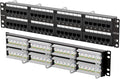 Iwillink 10Gbps Cat6A Patch Panel 48 Port, Network Patch Panel UTP 19-Inch by IWILLINK
