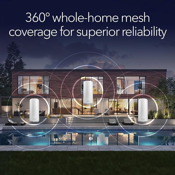 NETGEAR Orbi 870 Series Tri-Band WiFi 7 Mesh System - Image 4