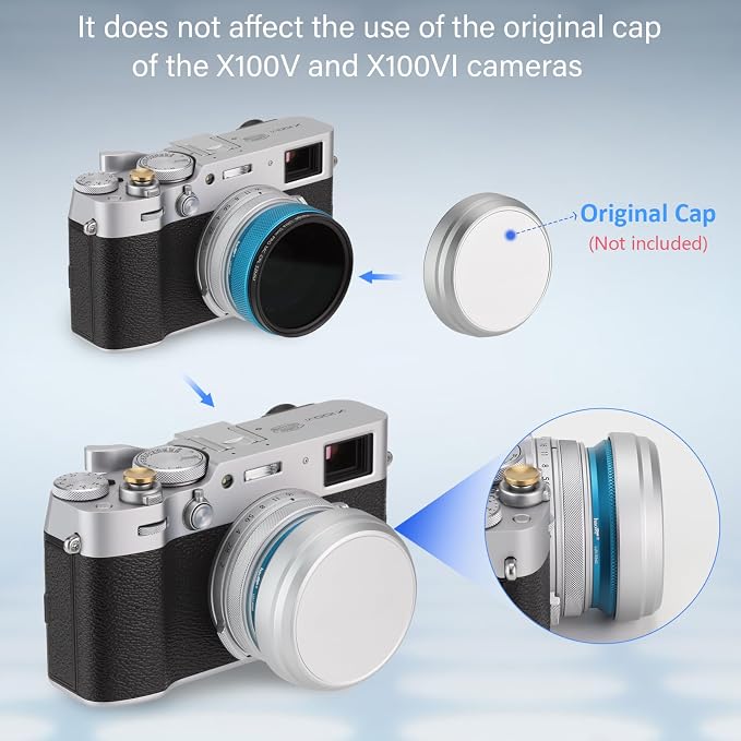 Haoge LUV-X54G Metal Lens Hood - Image 6