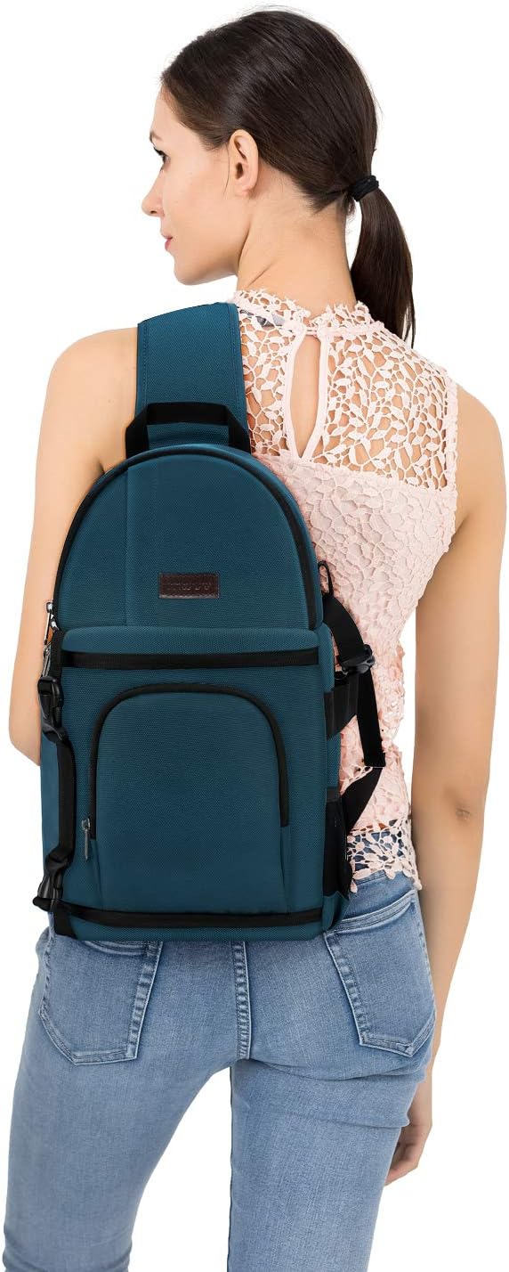 MOSISO Camera Sling Bag, DSLR/SLR/Mirrorless Camera Case Shockproof Photography - Image 7