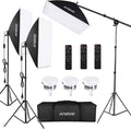 Andoer Softbox Photography Lighting Kit Professional Studio Equipment by Andoer