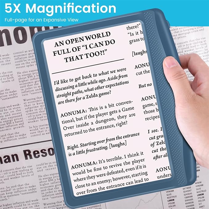 Rechargeable 5X Magnifying Glass - Image 3