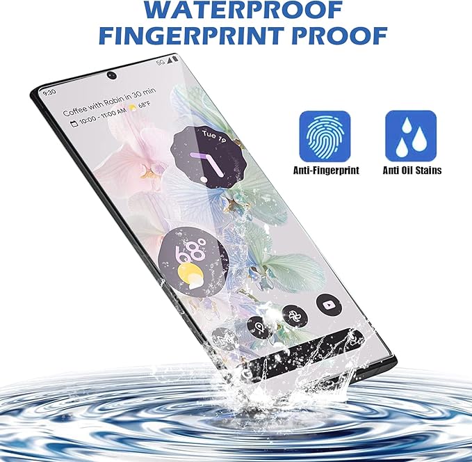 for Google Pixel 6 Pro Screen Protector, 9H Tempered Glass, Ultrasonic - Image 6