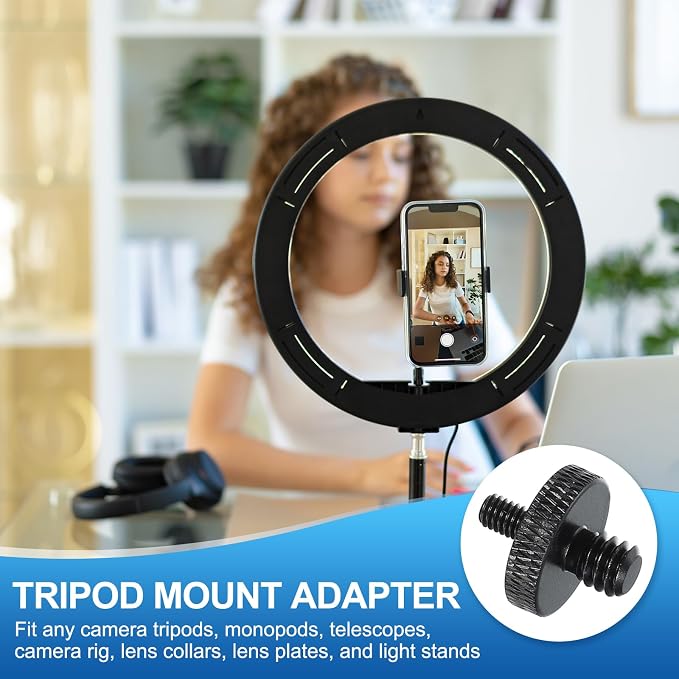 PATIKIL Tripod Screw Adapter 1/4" Male to M4 Male, 18 mm - Image 4
