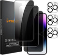 Lesakit 3+3 Pack Privacy Screen Protector by Lesakit