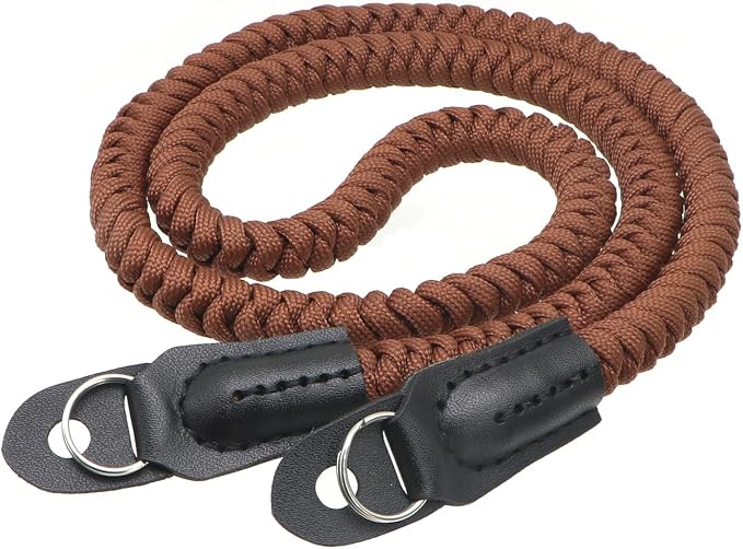 Paracord Camera Strap Long Camera Neck Shoulder Strap by HITHUT