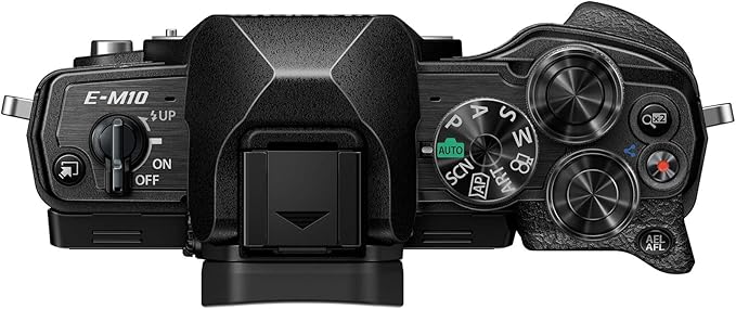 OM SYSTEM Olympus E-M10 Mark IV Black Micro Four Thirds System Camera 20MP - Image 3