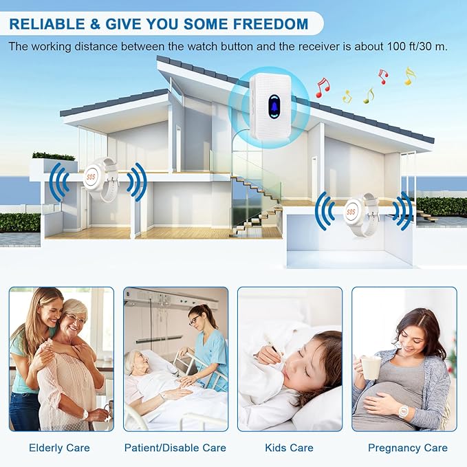 Daytech Caregiver Pager Call Button - Image 9
