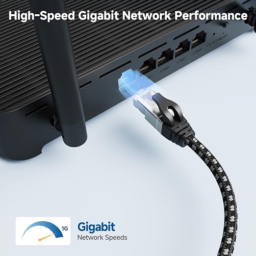 Cable Matters Plug & Play Braided USB C to Ethernet Cable - 6ft - Image 4