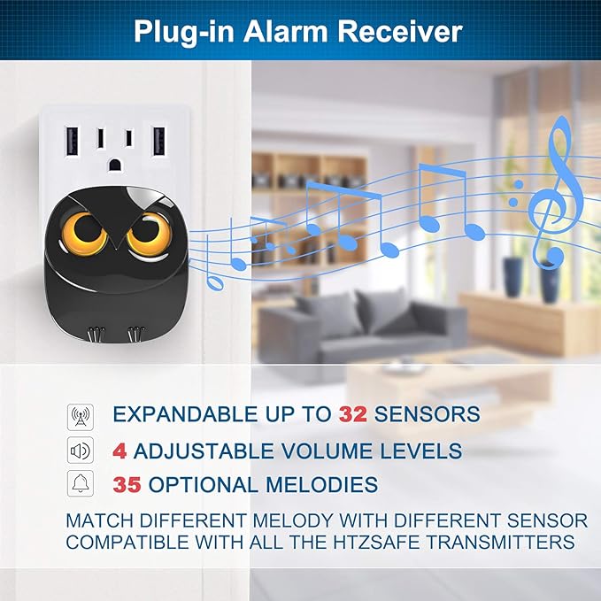 1/2 Mile Long Range Wireless Driveway Alarm Outdoor Weather Resistant Motion - Image 5