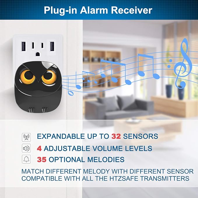 Driveway Alarm- 1/2 Mile Long Range Wireless Driveway Alarm Weather Resistant - Image 5