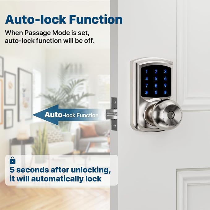 HIDALIFE Keyless Entry Door Lock - Image 5