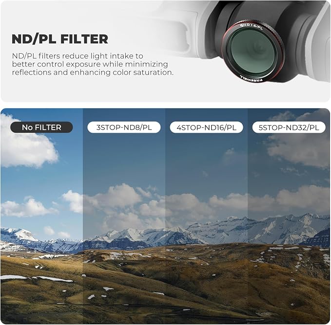 Freewell ND32/PL Filter for DJI Neo 2 - Image 3