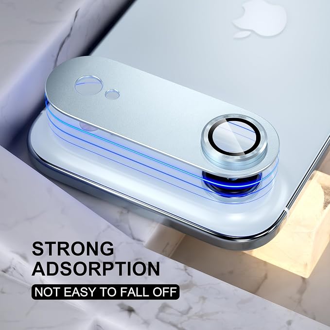 Choiche Compatible for iPhone 17 Air Camera Lens Protector, Strong Adsorption - Image 5