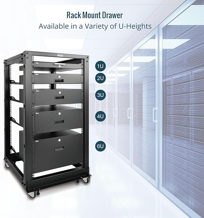 Tecmojo 3U Rack Drawer, Rack Mount Drawer - Image 6
