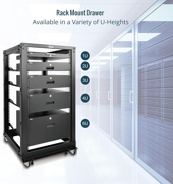 Tecmojo 2U Rack Drawer, Rack Mount Drawer - Image 6