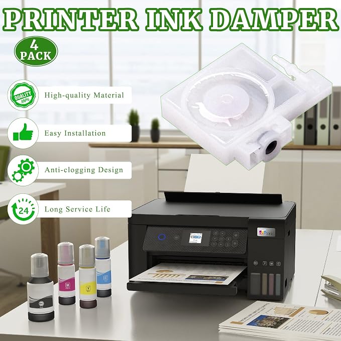4PCS Printer Ink Damper Replacement Fit - Image 4