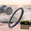 82mm Lens to 62mm Camera Lens Adapter, 82mm to 62mm Filter Step-Down Ring by AMOTOK