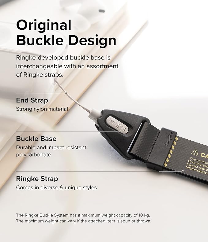 Ringke Hand Strap Designed for Camera Strap and Phone Strap, Adjustable Sturdy - Image 6