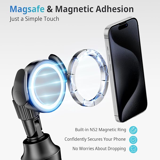 UBeesize 62'' Magnetic Selfie Stick Phone Tripod - Image 3