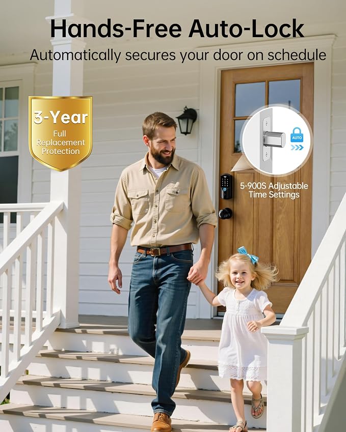 Built-in WiFi Smart Lock with 2 Knobs - Image 8