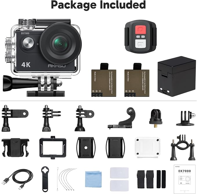 AKASO EK7000 4K30fps Action Camera - Image 8