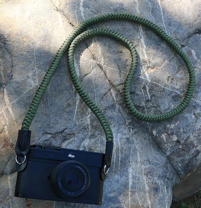 Paracord Camera Strap Long Camera Neck Shoulder Strap - Image 2