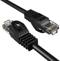 Cables Direct Online 10ft Black Cat5e Ethernet Network Patch Cable Internet Wire by CablesDirect