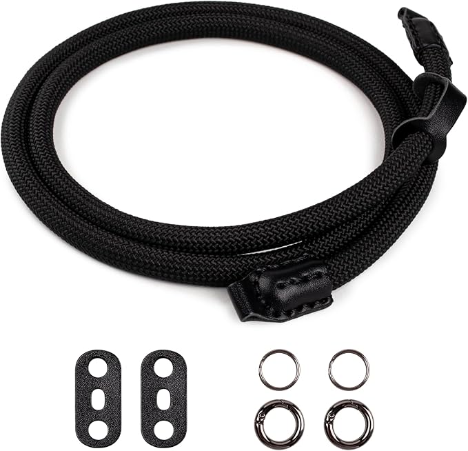 VOVMOEYA Nylon Braided Camera Rope Strap, Camera Neck Shoulder Strap - Image 2