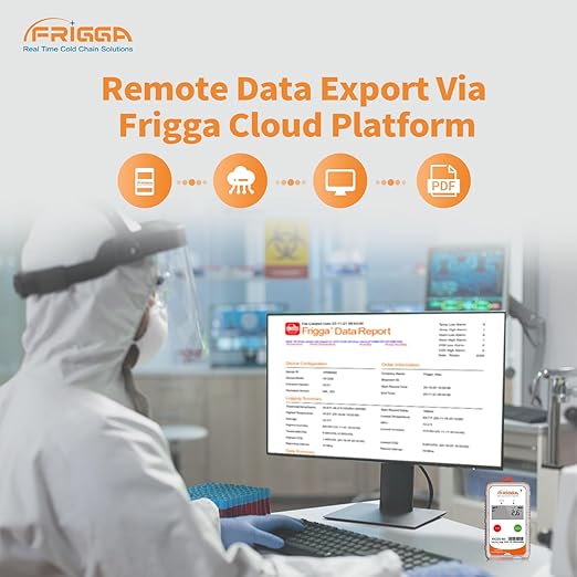 Frigga V5C Non Li 4G/5G Real Time Temperature Data Logger Single-Use 28800 - Image 4