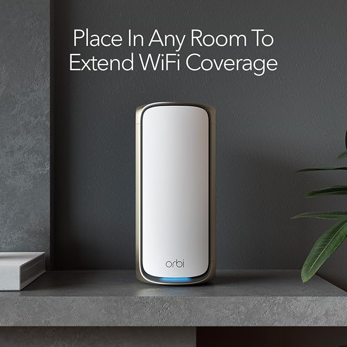 NETGEAR Orbi 970 Series Quad-Band WiFi 7 Mesh Add-on Satellite - Image 6