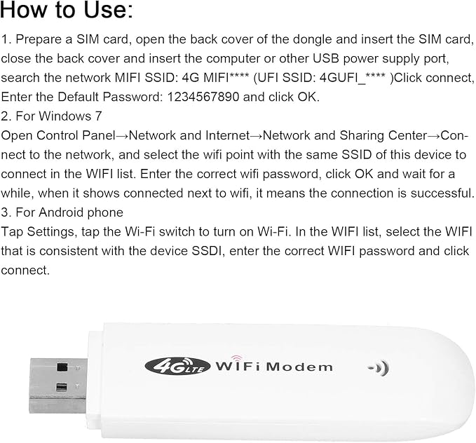 USB Adapter, 150mbps 4G LTE TDD FDD GSM Mini Router - Image 6
