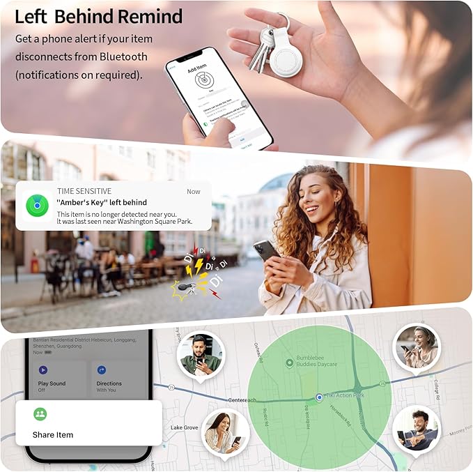 Air Tracker Tags 4 Pack, Compatible - Image 6