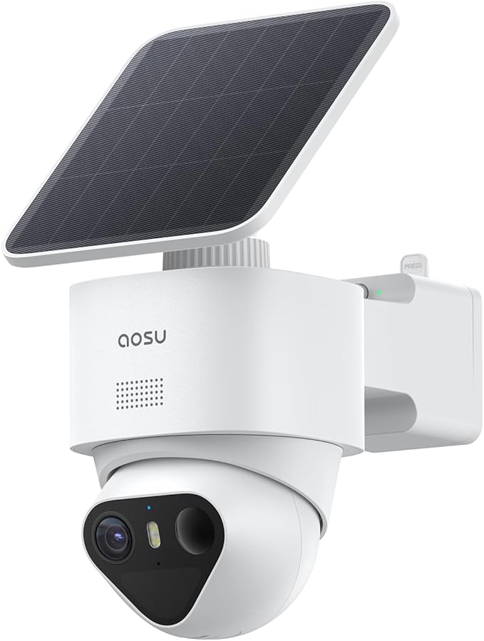 aosu T2 Ultra 4K Security Cameras Wireless Outdoor, TrueColor Night Vision by AOSUSecurityOffical