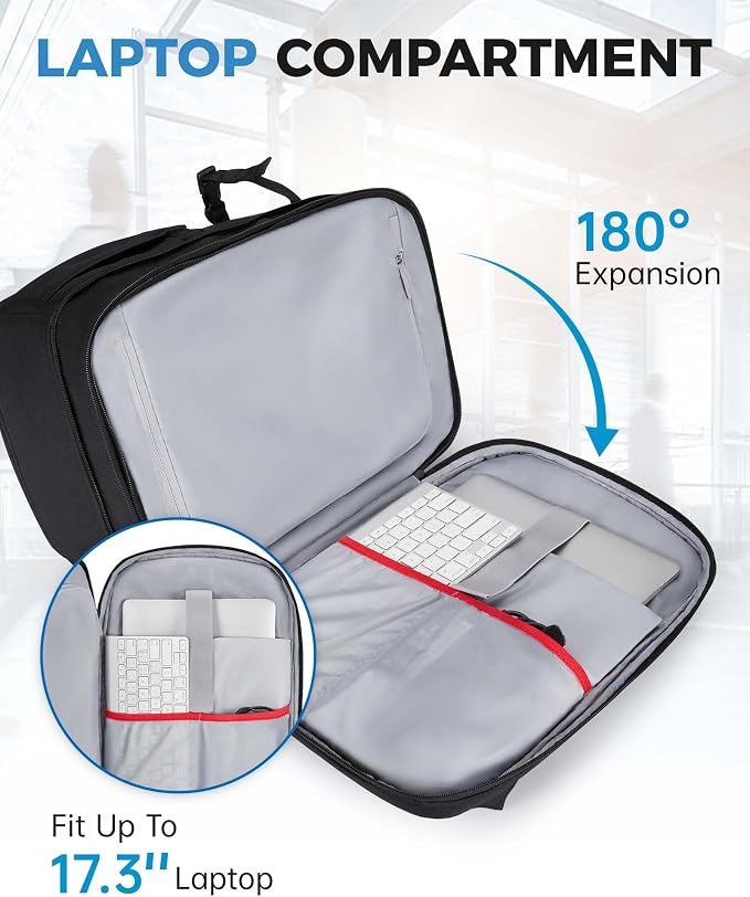BAGSMART Camera Bag for DSLR, Waterproof Camera Backpacks for Photographers - Image 3
