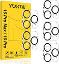 YWXTW [5 Pack Designed for iPhone 16 Pro Max Camera Lens Protector, for iPhone by YWXTW