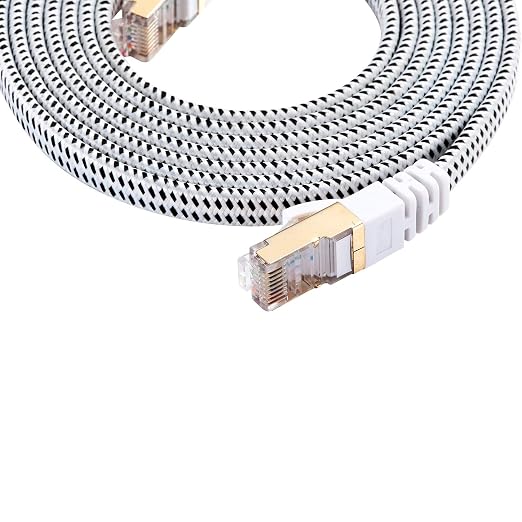 DanYee Cat 8 Ethernet Cable, Nylon Braided 26ft CAT8 High Speed Professional - Image 7