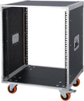 AV Gear Rack 12U Home Audio & Video Stage Stereo Equipment Storage Cabinet by WikrOck