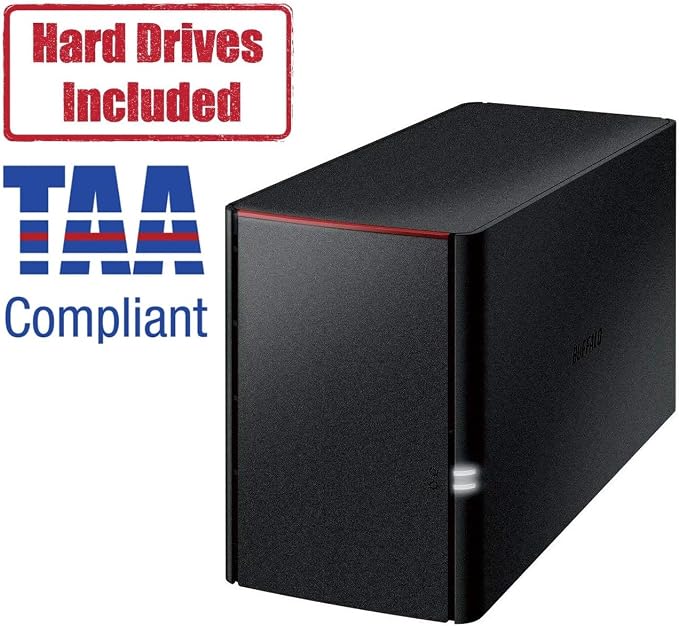 BUFFALO LinkStation SoHo 220 2-Bay Personal Cloud Office NAS 12TB - Image 3