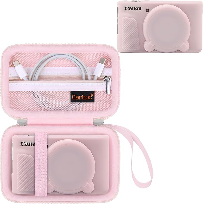 Canboc Case for Canon PowerShot SX740 SX730 HS Digital Camera, Hard Carrying by Canboc
