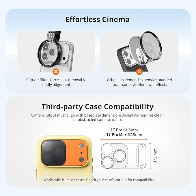 SmallRig Square ND & Black Mist Filter Kit - Image 5