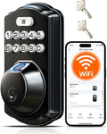 Veise VE012W Built-in WiFi Fingerprint Smart Lock, App Remote Control, by Veise