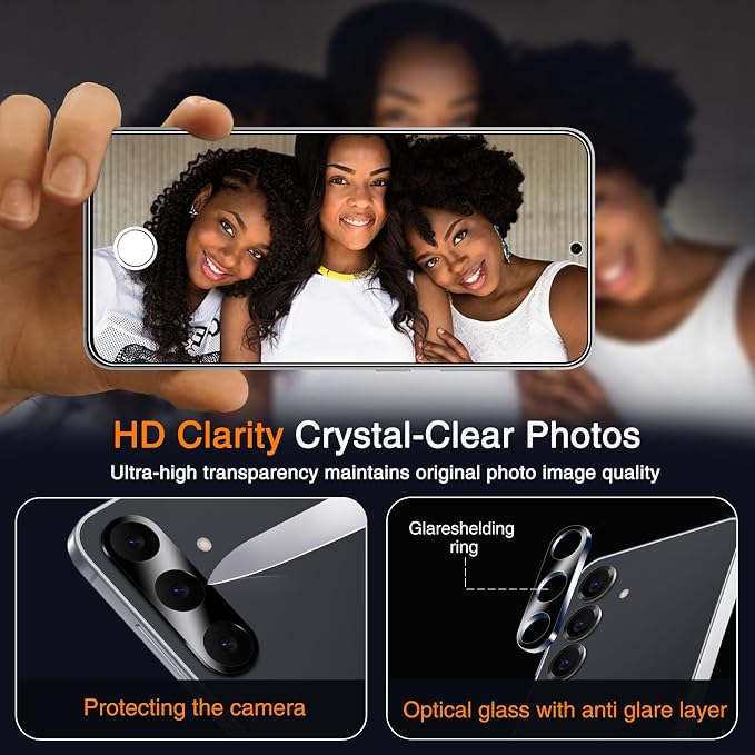Wiaocit 3 Pack Tempered Glass Privacy Screen Protector - Image 6