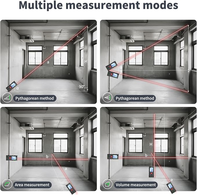 atolla Laser Measure, Digital Laser Distance Meter - Image 4