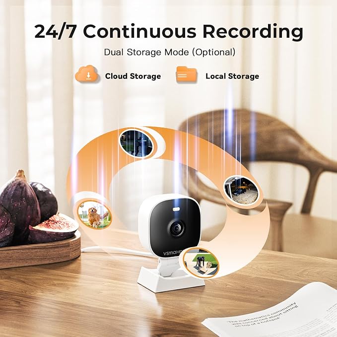 2K Cameras for Home Security, Indoor/Outdoor for Baby/Elder/Pet Monitoring - Image 6