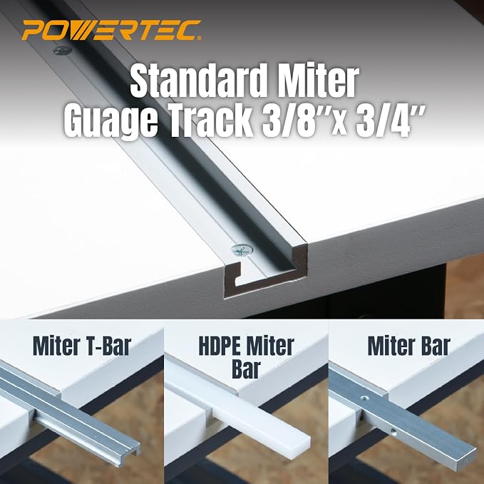 POWERTEC 24" x 32" Benchtop Router Table w/Aluminum Insert Plate – Laminated - Image 3