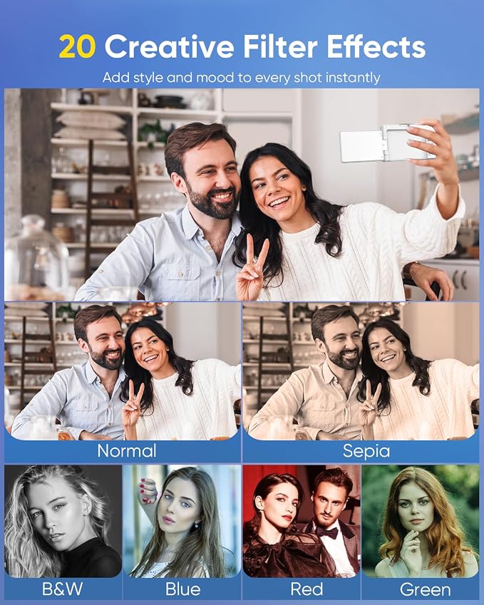 64MP Digital Camera for Photography, 2026 New WiFi 4K Vlog Video Camera for - Image 5